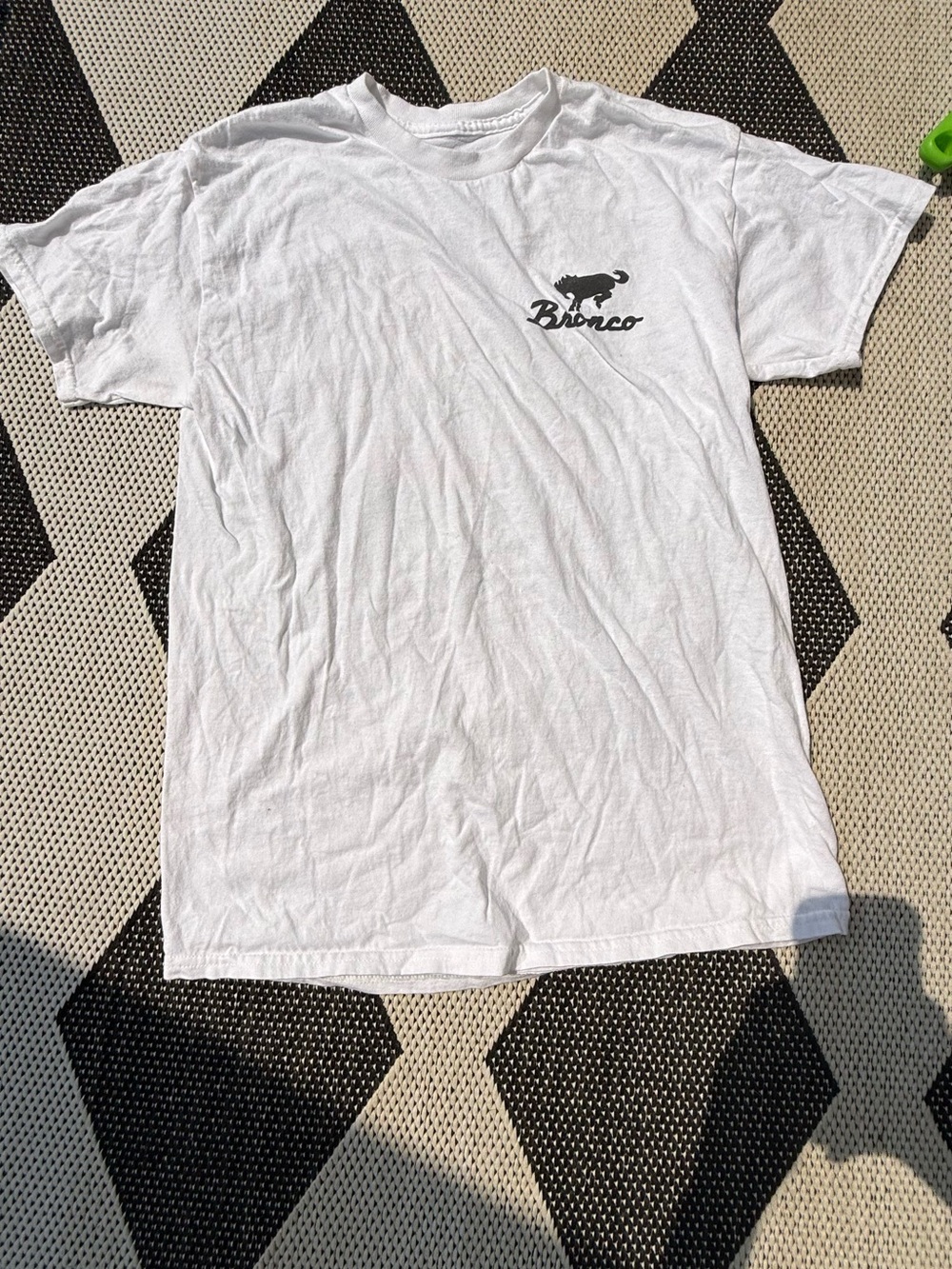 White Graphic Crew Neck T-Shirt